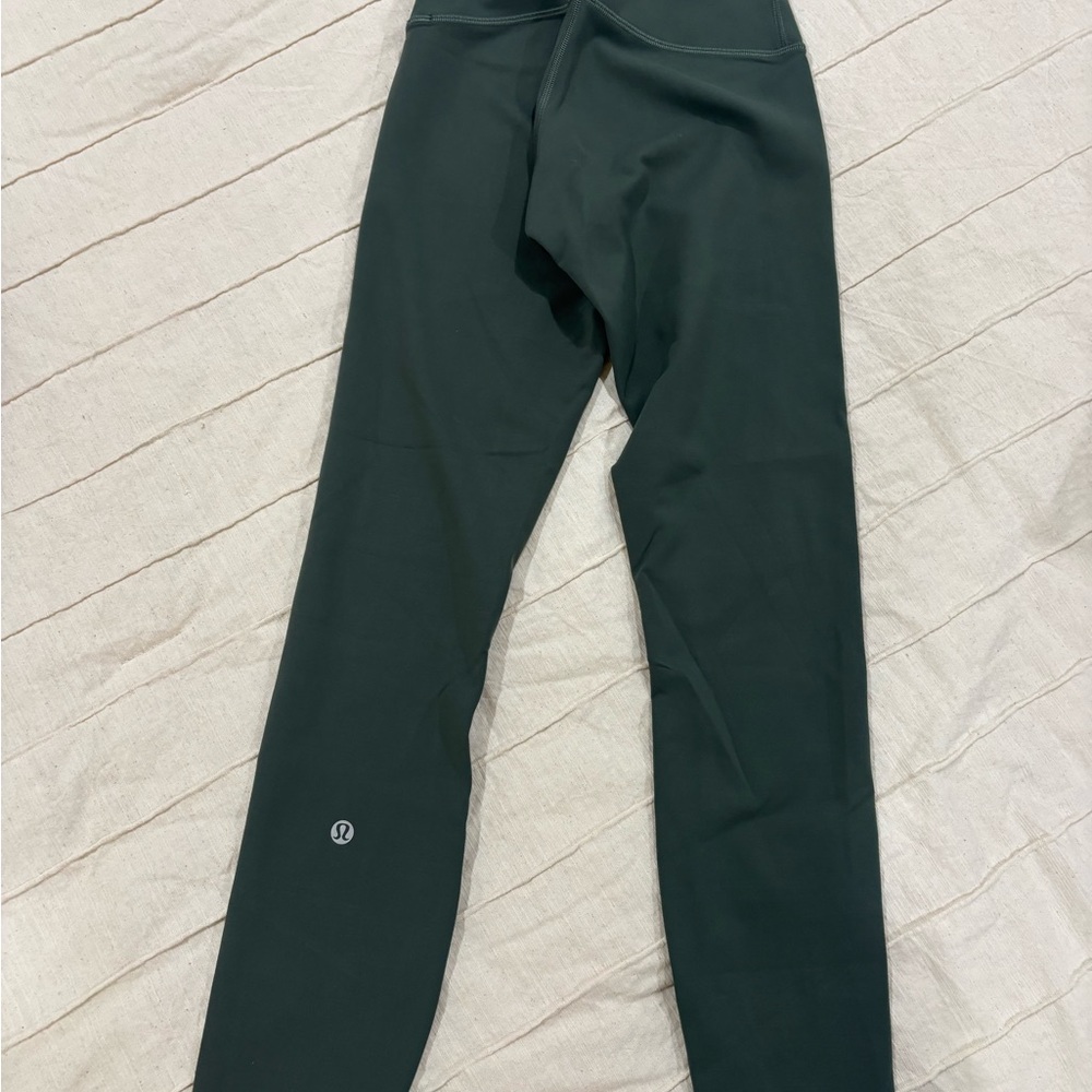 lululemon athletica Dark Green High-Rise Leggings